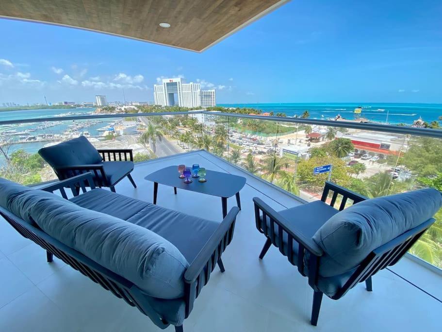 Panoramic Penthouse Leilighet Cancún Eksteriør bilde